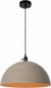 Lucide Marne Hanglamp taupe ø40 1xe27 60w ip21 staal online kopen